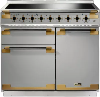 Falcon - Piano De Cuisson Induction Elise Luxe Tab Ind 100 Cminox Et Noir La