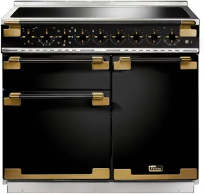 Falcon - Piano De Cuisson Induction Elise Luxe Tab Ind 100 Cmnoir Laiton