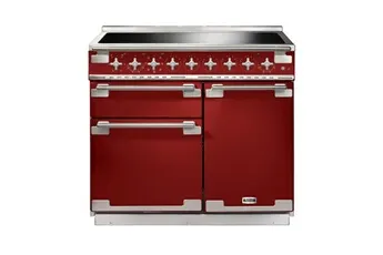 Falcon - Piano De Cuisson Induction Elise100 Induc Rouge Cerise — vue 2