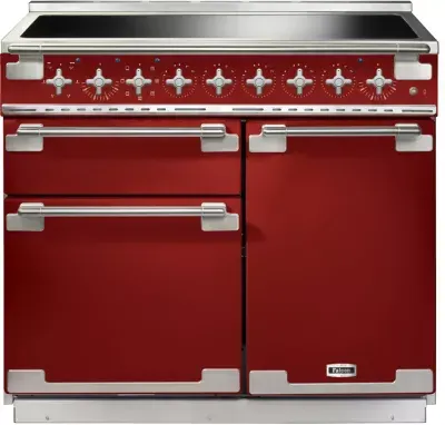 Falcon - Piano De Cuisson Induction Elise100 Induc Rouge Cerise — vue 4