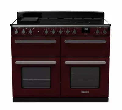 Falcon - Piano De Cuisson Induction Estel Deluxe Bctab Ind 110 Cm Bordeaux C