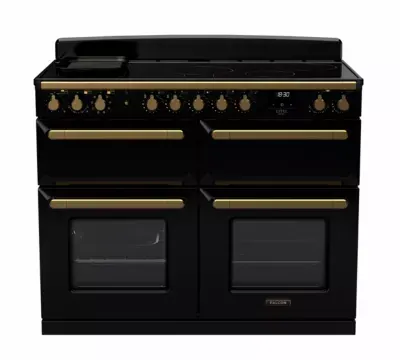 Falcon - Piano De Cuisson Induction Estel Deluxe Bctab Ind 110 Cm Noir Brill