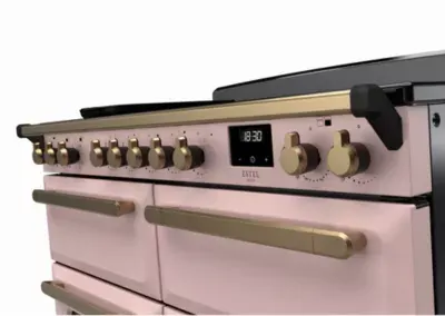Falcon - Piano De Cuisson Induction Estel Deluxe Bctab Ind 110 Cm Rose Paste — vue 5