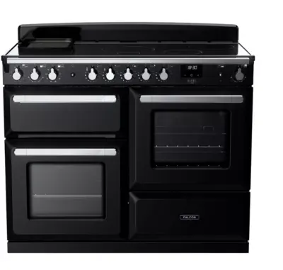 Falcon - Piano De Cuisson Induction Estel Deluxe Octab Ind 110 Cm Noir Bril