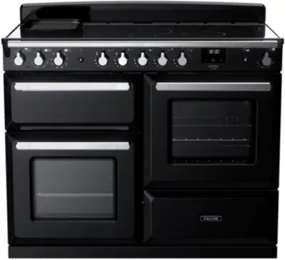 Falcon - Piano De Cuisson Induction Estel Deluxe Octab Ind 110 Cm Noir Bril — vue 3