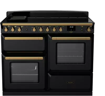 Falcon - Piano De Cuisson Induction Estel Deluxe Octab Ind 110 Cm Noir Brill
