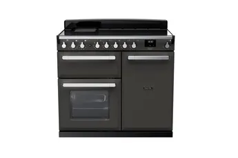 Falcon - Piano De Cuisson Induction Estel Deluxe Tab Ind 100 Cm Ardoise Chro — vue 2