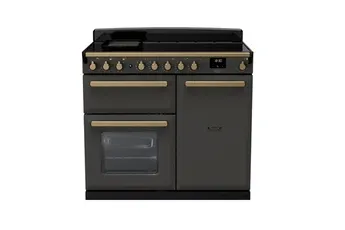 Falcon - Piano De Cuisson Induction Estel Deluxe Tab Ind 100 Cm Ardoise Lait — vue 2