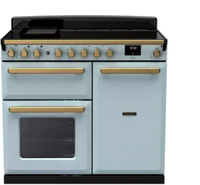 Falcon - Piano De Cuisson Induction Estel Deluxe Tab Ind 100 Cm Bleu Pastel — vue 3