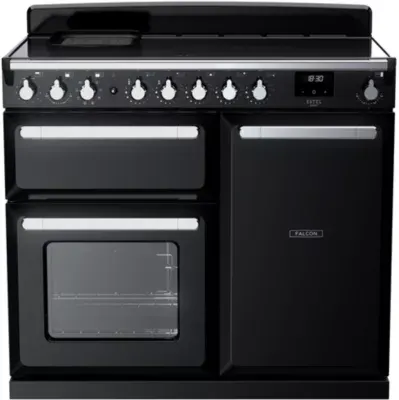 Falcon - Piano De Cuisson Induction Estel Deluxe Tab Ind 100 Cm Noir Brillan