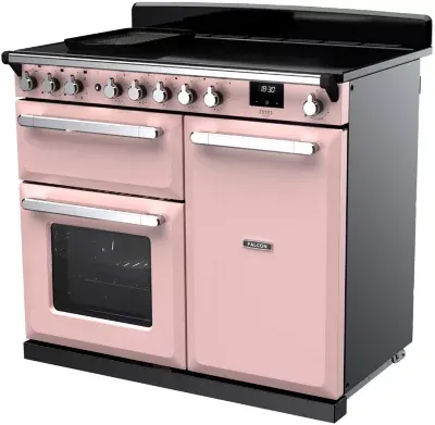Falcon - Piano De Cuisson Induction Estel Deluxe Tab Ind 100 Cm Rose Pastel — vue 4