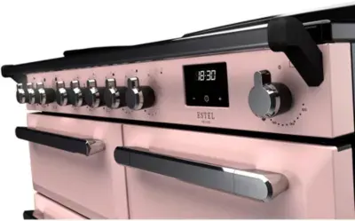 Falcon - Piano De Cuisson Induction Estel Deluxe Tab Ind 100 Cm Rose Pastel — vue 5