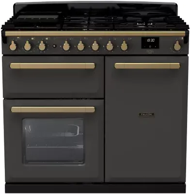 Falcon - Piano De Cuisson Induction Estel Deluxe Tab Ind 90 Cm Ardoise Laito — vue 3