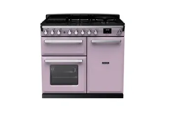 Falcon - Piano De Cuisson Induction Estel Deluxe Tab Ind 90 Cm Parme Chrome — vue 2