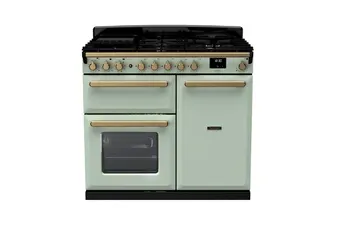 Falcon - Piano De Cuisson Induction Estel Deluxe Tab Ind 90 Cm Vert Pastel L — vue 2