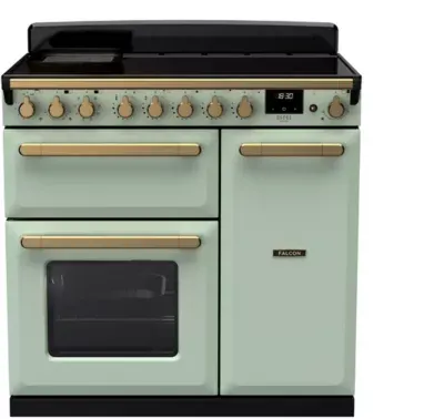 Falcon - Piano De Cuisson Induction Estel Deluxe Tab Ind 90 Cm Vert Pastel L