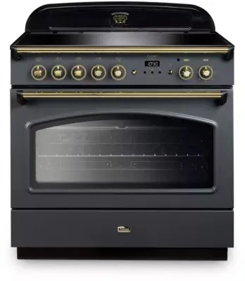 Falcon - Piano De Cuisson Induction Fx Tab Ind 90 Cm Ardoise Laiton