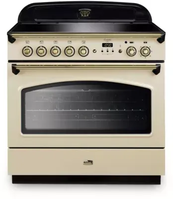 Falcon - Piano De Cuisson Induction Fx Tab Ind 90 Cm Creme Laiton