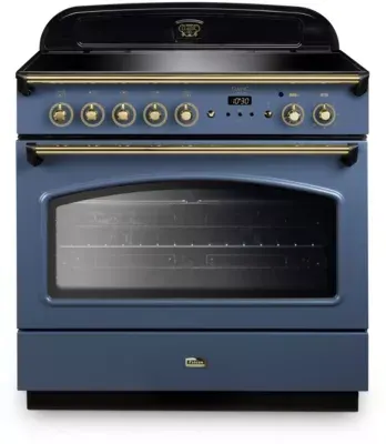 Falcon - Piano De Cuisson Induction Fx Tab Ind 90 Cm Roche Bleue Laiton