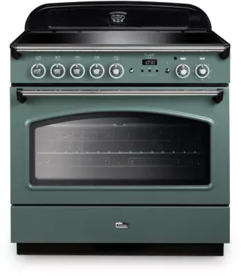 Falcon - Piano De Cuisson Induction Fx Tab Ind 90 Cm Vert Mineral Mat Chrome