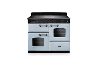 Falcon - Piano De Cuisson Induction Ngc Oc Tab Ind 110 Cm Bleu Pastel Chrome — vue 2
