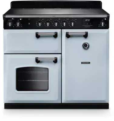 Falcon - Piano De Cuisson Induction Ngc Tab Ind 100 Cm Bleu Pastel Chrome