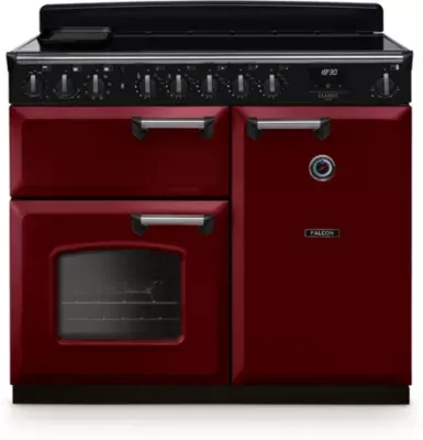 Falcon - Piano De Cuisson Induction Ngc Tab Ind 100 Cm Bordeaux Chrome — vue 4