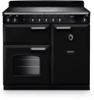 Falcon - Piano De Cuisson Induction Ngc Tab Ind 100 Cm Noir Chrome