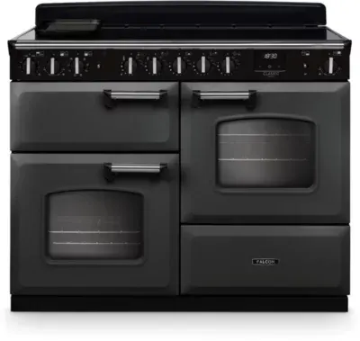 Falcon - Piano De Cuisson Induction Ngc Tab Ind 110 Cm Ardoise Chrome