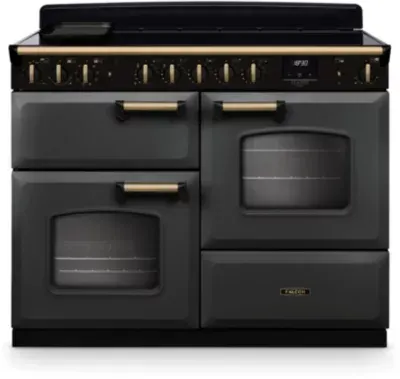 Falcon - Piano De Cuisson Induction Ngc Tab Ind 110 Cm Ardoise Laiton Antiqu — vue 3