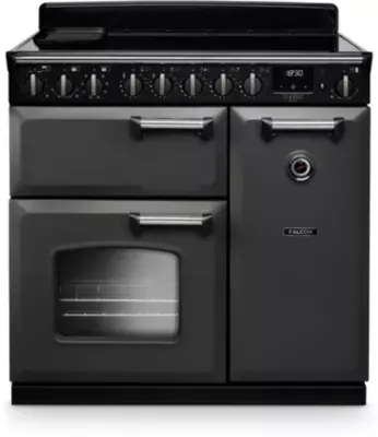Falcon - Piano De Cuisson Induction Ngc Tab Ind 90 Cm Ardoise Chrome — vue 3