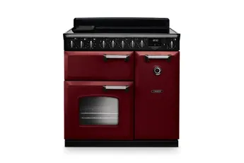 Falcon - Piano De Cuisson Induction Ngc Tab Ind 90 Cm Bordeaux Chrome — vue 2