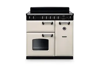 Falcon - Piano De Cuisson Induction Ngc Tab Ind 90 Cm Creme Pastel Chrome — vue 2