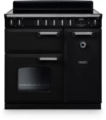 Falcon - Piano De Cuisson Induction Ngc Tab Ind 90 Cm Noir Chrome