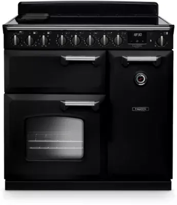 Falcon - Piano De Cuisson Induction Ngc Tab Ind 90 Cm Noir Chrome