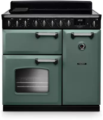 Falcon - Piano De Cuisson Induction Ngc Tab Ind 90 Cm Vert Mineral Chrome
