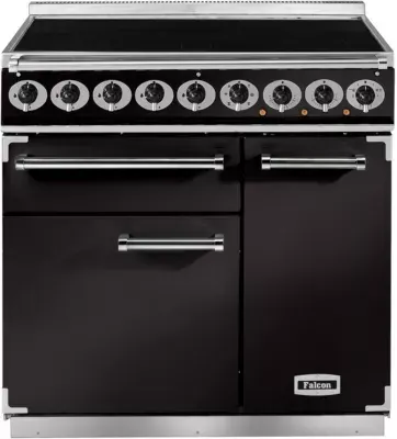 Falcon - Piano De Cuisson Induction Pkr 900 Deluxe Induction Noir Chrome