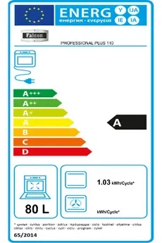 Falcon - Piano De Cuisson Induction Prof+110 Induc Noir — vue 2