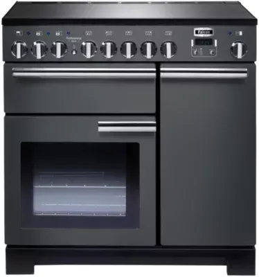 Falcon - Piano De Cuisson Induction Professional Deluxe 90 Ardoise Chrome