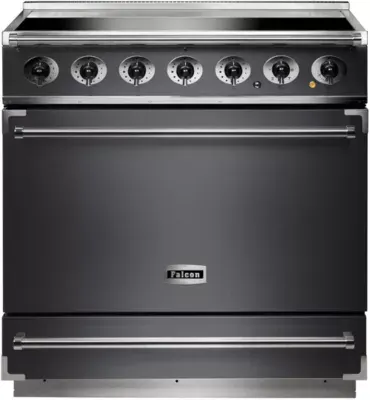 Falcon - Piano De Cuisson Induction Semi Pro 900s 90 Ardoise Nickel Brossé