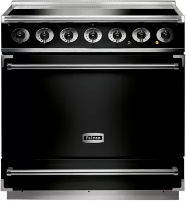 Falcon - Piano De Cuisson Induction Semi Pro 900s 90 Noir Chrome