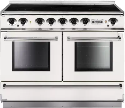 Falcon - Piano De Cuisson Induction Semi Pro Continental 110 Blanc Nickel