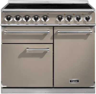 Falcon - Piano De Cuisson Induction Semi Pro Deluxe 100 Fauve Nickel Brossé