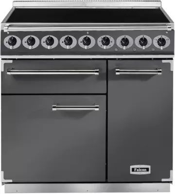 Falcon - Piano De Cuisson Induction Semi Pro Deluxe 90 Ardoise Nickel