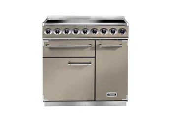 Falcon - Piano De Cuisson Induction Semi Pro Deluxe 90 Fauve Nickel Brossé — vue 2
