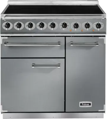 Falcon - Piano De Cuisson Induction Semi Pro Deluxe 90 Inox Chrome