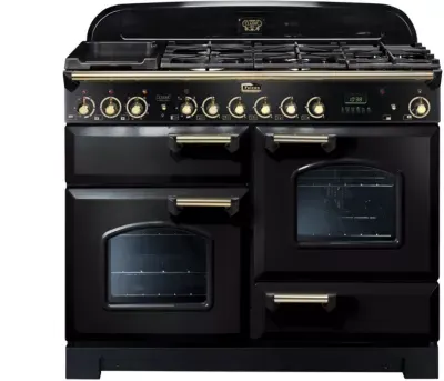 Falcon - Piano De Cuisson Mixte Delux110 Mixt Noir Laiton