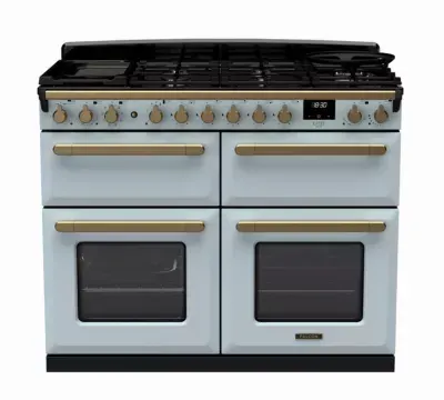 Falcon - Piano De Cuisson Mixte Estel Deluxe Bc Tab Mix 110 Cm Bleu Past