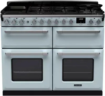 Falcon - Piano De Cuisson Mixte Estel Deluxe Bc Tab Mix 110 Cm Bleu Past