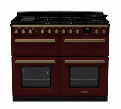 Falcon - Piano De Cuisson Mixte Estel Deluxe Bc Tab Mix 110 Cm Bordeaux — vue 3